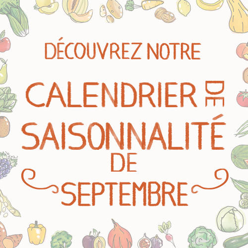 Fruits & légumes : le calendrier de saisonnalité de Septembre 2021, selon Biocoop