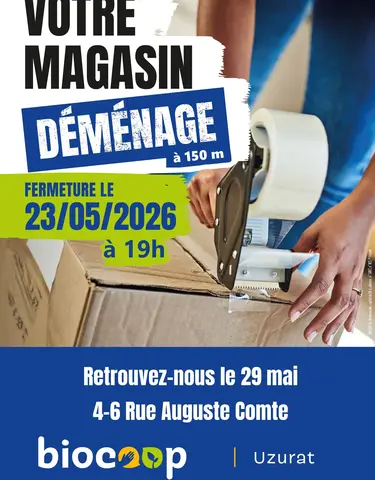 Votre Magasin Déménage